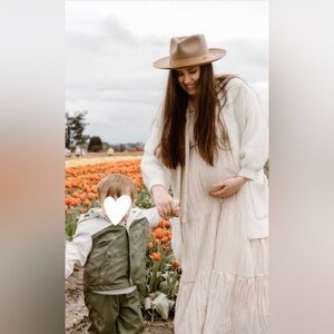 BALTIC BORN BUMP FRIENDLY MAXI DRESS WITH POCKETS